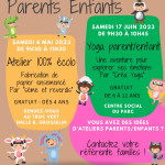 ateliers parents enfants mai juin