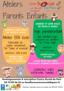 ateliers parents enfants mai juin