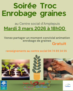 Échange de Plantes post instagram vert nature fleuriste association jardin
